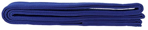 Timcryxient Cintura Taekwondo, Karate, Arti Marziali, Aikido, Doppia Cintura Blu 280x3.85 cm