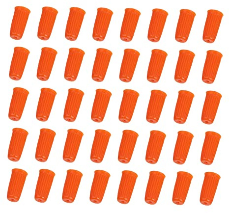 Happyyami 100 Stück Klebstoffflaschen Nadeln Verschlusskappen für Wimpernkleberflaschen 1cm Öffnung Verstopfungsfrei für Wimpernverlängerung Zuhause Profi
