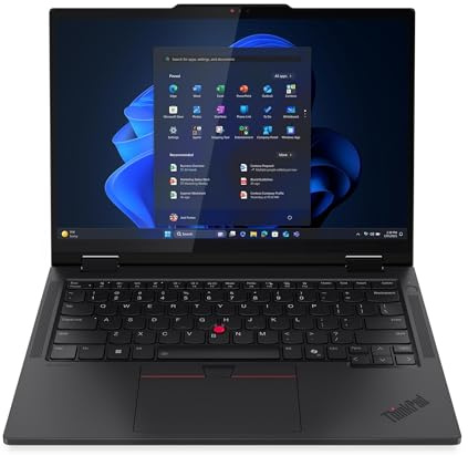 Lenovo ThinkPad T14s Gen 1 21R30011US - Portátil convertible 2 en 1 con pantalla táctil de 14 pulgadas - WUXGA - Intel Core Ultra 7 2ª generación 255U - 16 GB - SSD de 512 GB - Teclado inglés - Negro