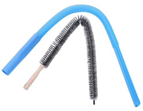 GOWENIC Kit Flessibile per la Pulizia dello Sfiato Dell'asciugatrice Il Tubo di Aspirazione Efficiente con Spazzola per Pelucchi Rimuove la Polvere di Pelucchi per Migliorare le Prestazioni