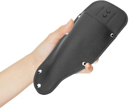 Cabilock Funda para Tijeras de Podar en PU Negro Diseño Elegante, Protege y Previene Caídas Accidentales, Adecuado para Herramientas de Jardinería al Aire Libre