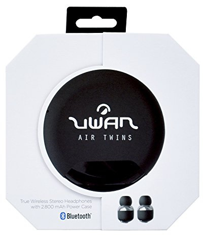 Uwan 98213 – Casque sans Fil avec Batterie pour Mobile, Noir