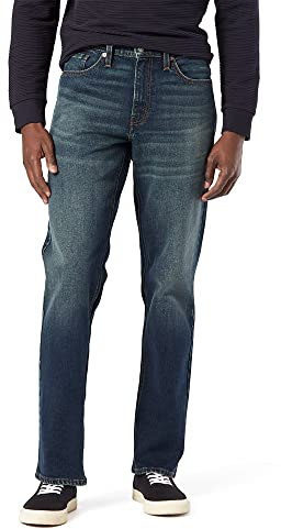 Levi Strauss Signature Gold Men's Athletic Fit Jean, Velarium, 34Wx32L