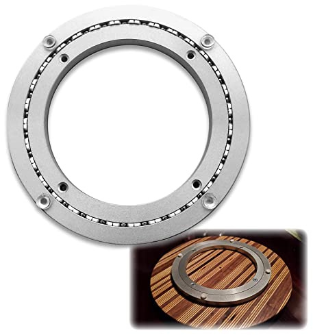 Duchunsheng Lazy Susan Schwerlast Drehkranz Drehlager Drehteller Drehscheibe Lenkkranz Alu Tv Drehteller 300 400 600 800mm, Mit Silentball, Robuste Kugellager Die Lager (Size : 20 inches (500mm))