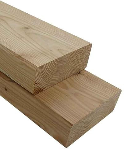 Legno di larice, 60 x 160 mm, lunghezza 180 cm, listello liscio su 4 lati