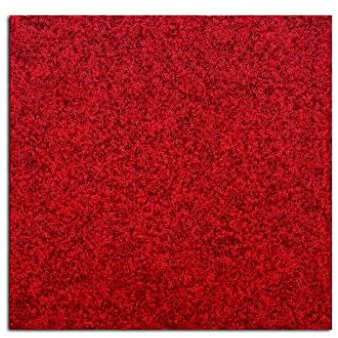Teppichfliese Nadelfilz Malta Rot | Selbstliegend | Bitumen Rücken | 1 Stück x 50 x 50 x 0,6 cm = 0,25 m²