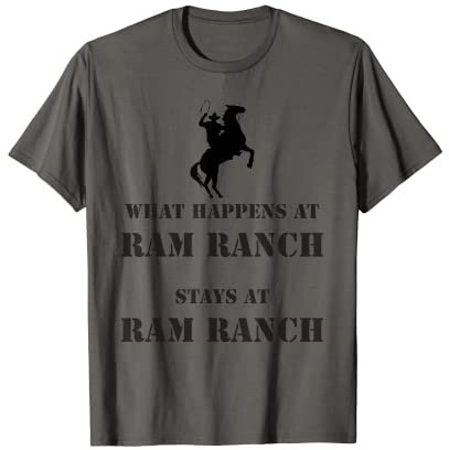 Ram Ranch Cowboy T-Shirt Meme T-Shirt