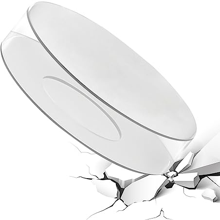 Fukamou Niveau de gâteau Rond | Centre de Table Rond Transparent pour gâteau remplissable,Socle décoratif Rond à Dessert pour Mariage, fiançailles, Amis, fête, Memorial Day