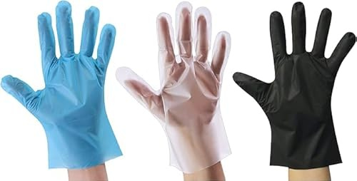 CarePrime TPE Einmalhandschuhe, Weiss, M