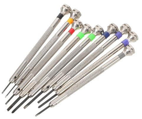 UKCOCO 1satz Präzisions-schraubendreher Uhrmacher Professionelle Handwerkzeuge Zur Reparatur Von Uhren Brillen Und Elektronik Kompaktes Design Rutschfester Griff Teilig