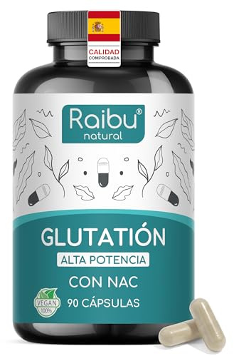 L Glutathion 500mg, Glutathion Kapseln hochdosiert - Reduziertes & bioaktives, gewonnen durch Fermentation - Vegan, ohne Zusätze - Optimale Formel mit NAC, Alpha-Liponsäure & L-Glycin