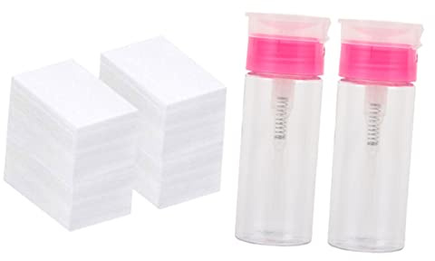 CALLARON Flacons à Pompe Vides pour Vernis à Ongles Distributeurs Rechargeables Flacons de Rangement Vides pour Produits Cosmétiques