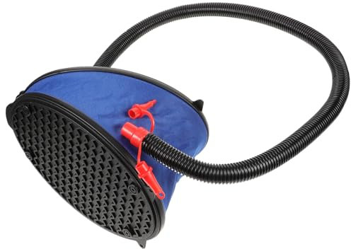 Toyvian Fußpumpe Für Schlauchboote Luftmatratzenpumpe Ballonpumpe Aufblasbare Gegenstände Tragbar Mit Hochdruckkammer Effizient Aufblasen Und Entleeren Für Schwimmringe Schwimmflügel