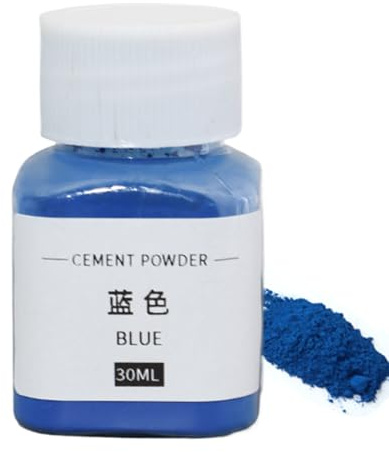 Cement Power - Iron Oxide Paint Pigment Powder for Concrete Dye, Plaster and Tontint | 30 ml Decorative Paint Ship for Artistic Cement Work, Planter, Wall Finishing, Lime Rendering Projects
