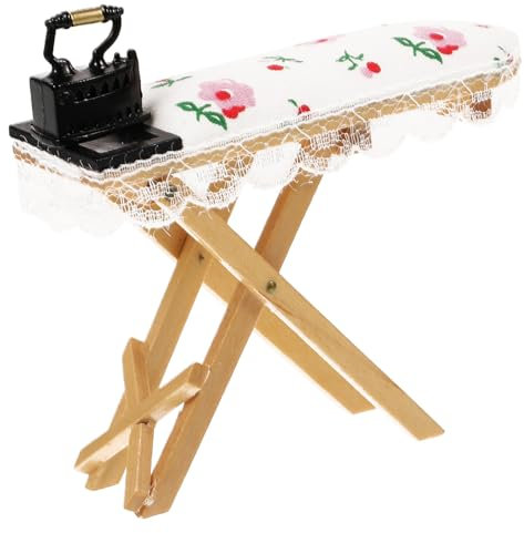 WEKAMOS Fer Miniature pour Maison De Poupée Meuble Mini Fer Décoration Modèle Mini Meuble Accessoire pour Maison De Poupée