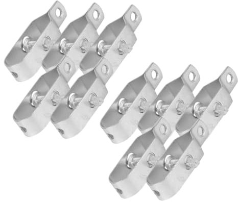 TOYANDONA 10Pcs Heavy Duty Wire Rope Tightener Tool Durable Garden Fence Tensioner Easy Install for Clothesline Antenna Chain Link Construction