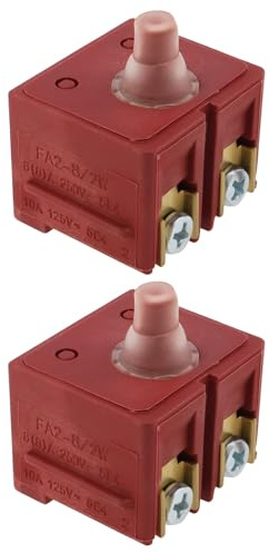 ECSiNG 2 Interruptores de Amoladora Angular 650579-7 Compatible con Makita DGA452 9564PCV