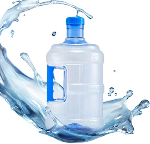 Wasserflasche, Wiederverwendbare Plastikflasche, Tragbarer Eimer Mit Griff Verdickter Wasserspender, Großkapazität Wasserkrug Behälter, Wasserflasche Behälter Zum Trinken Von Badecamping Wandern
