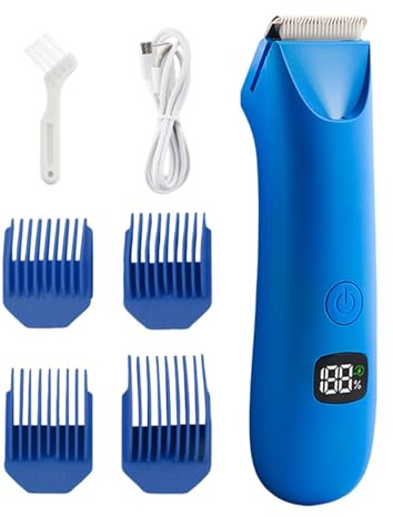 Ranley Rasoirs corporels pour hommes - Machine à raser électrique à faible bruit, appareil pour couper le corps, pour zones intimes, pubis, dos, aisselles, poitrine, bras