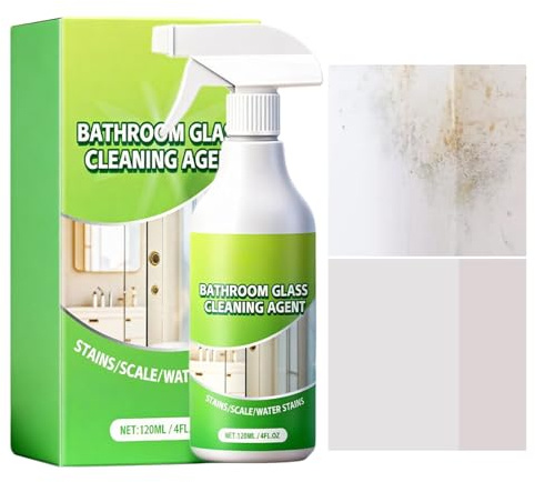 Badrum kakelrengörare, 120 ml anti-dimma mångsidiga hushållsartiklar | rengöringsspray, för badkar toalett keramik, golv, vägg, tvättställ, husbilar och sanitära anläggningar