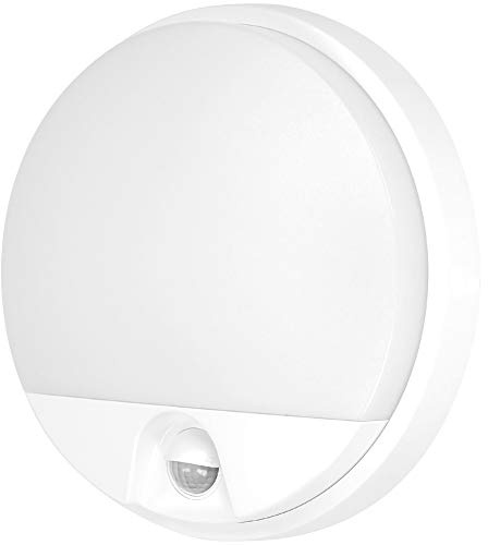 Orno Agat Modern Aussenlampe mit Bewegungsmelder 4000K IP54 (10W Weiß)