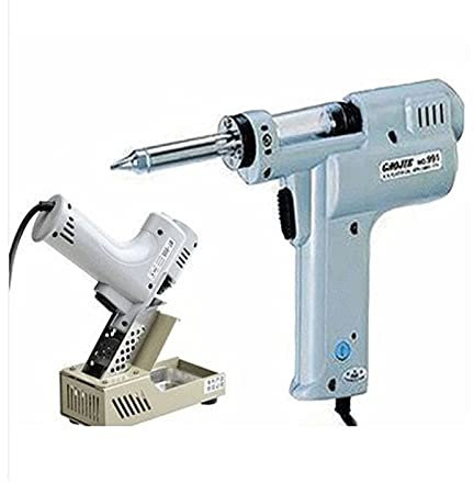 Electric Vacuum Desoldering Pump Solder Sucker Gun 90W De- Solder Gun Electric Soldering Irons