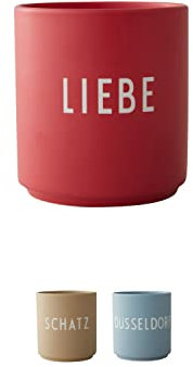 Design Letters Lieblingsbecher Rosa LIEBE Tasse | Weihnachten, Weihnachtsdeko, Weihnachtsgeschenke für Frauen, Männer | Kaffeetassen Weihnachtsgeschenke Kleinigkeiten | Kaffeebecher Porzellan
