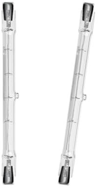PRIOKNIKO R7S Halogen-Leuchtmittel, linear, 100 W, 200 W, 300 W, 400 W, 1000 W, 1500 W, 4000 lm, Warmweiß, 2800 K, 220 V, 78 mm, 118 mm, 189 mm, 254 mm, 360 Grad, dimmbar, Liga, J189-1000 W