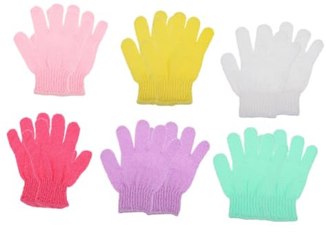 Healeved 10stücke Teiliges Peeling Duschhandschuh Weiche Flexible Badewäsche Für Gründliche Hautreinigung Strapazierfähige Hautfreundliche Körperpeeling-handschuhe Zum Sanften Abschrubben