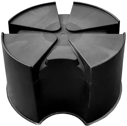 Water Butt Stand, Sturdy Strong Stand Suitable for 200L, 210L & 250L shaped Waterbutts and Barrels - Off the Ground Waterbutt Stand - Black