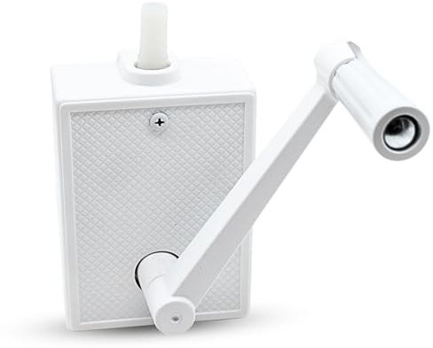 DOJA Barcelona | Torno Exterior Persiana | Torno de Persiana con Manivela | Recogedor Exterior Persiana Empotrar | Torno de Elevacion Persiana para Exterior | Torno Elevador de Exterior