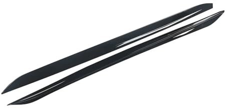 MagicKit Seitenschwellerverlängerung in Schwarz, kompatibel mit BMW 3er-Serie G20 G28 M-Sport-Stoßstange 2019–2020, Auto-Modifikationsteil