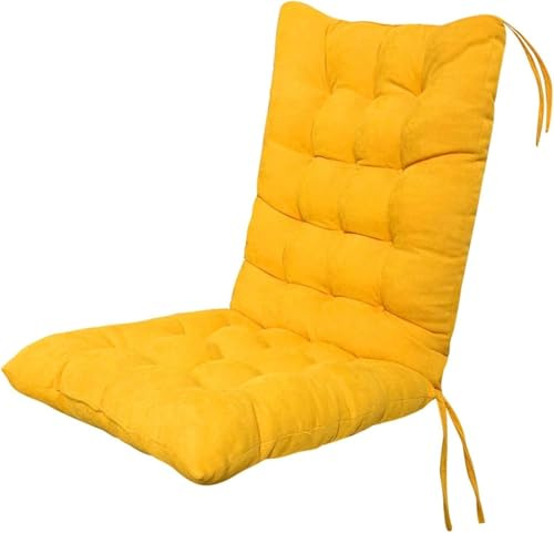 Eivdru Coussins pour chaises Coussins pour chaises de jardin, 45x100cm Coussin avec dossier pour fauteuils, Doux coussins de salon, Coussin avec dossier pour chaises de terrasse