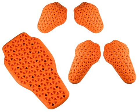 Soft Armors - Insertos para chaquetas con almohadilla protectora extraíble, equipo de protección de espuma de poliuretano, adecuado para motociclistas
