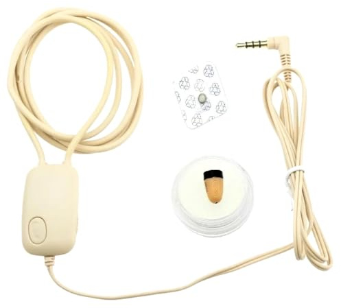 Spy Headset Mini auricolare orecchio spia auricolare invisibile auricolare prova scuola prova