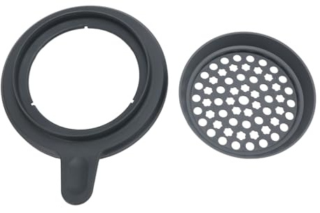Segrehy ​​Spätzleaufsatz Kompatibel mit TM5 und TM6, Mehlsieb und Deckel Set aus langlebigem PP-Material, Effizientes Siebenwerkzeug für Teig und Spätzle, Ideal für Küchenmaschinen