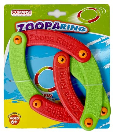 COMANSI Set di acqua include 1 Lancia il tuo zoopaRing il più forte che puoi e vedrai come ritornare facile e sicuro da usare in outdoor e indoor