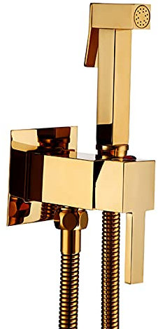Pulvérisateur De Bidet Portatif Carré Dissimulé Pour Couches Lavables Pulvérisateur De Bidet Mural En Laiton Pour Toilettes Valve En Laiton Pulvérisateur De Bidet Portatif Pour Toilettes Convient Pour