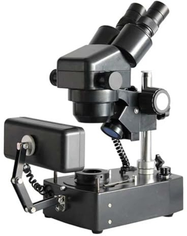 Microscopio binocular compuesto, microscopio de zoom estéreo, oculares WF10x, objetivo de zoom 1X-4X, aumento de 10-40X, iluminación superior/inferior/lateral, condensador de campo oscuro
