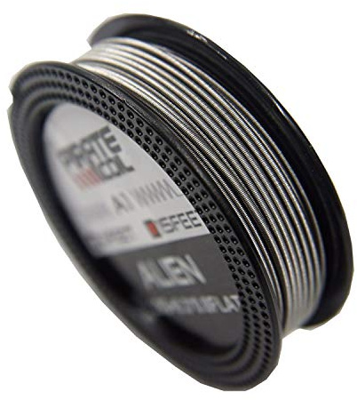 AiTURE Cable de Resistencia Plano de 15 Pies / 5 Metros, Plateado, Cobre, 24GA + 30GA, 2 Hilos, para Uso Doméstico