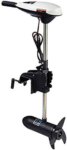 YUNRUX 65LBS Bootsmotor Außenbordmotor Elektromotor Außenborder Bootsmotor für Schlauchboote, Fischerboote （ohne Batterie）