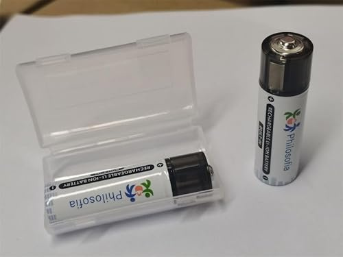 6 batterie AA agli ioni di litio, 3600 mWh, 1,5 V, con ricarica rapida USB integrata tramite porta USB, 100% ecologiche, in confezione originale
