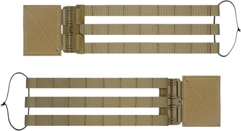 Peminkoo Taktische Weste Kummerbund mit Schnellverschluss-Schnallen-Set für JPC 420 419 XPC Airsoft Plate Carrier Strap
