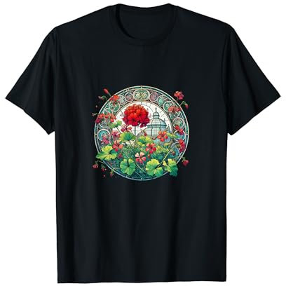 Begonias Illustration Begonia Artwork T-Shirt