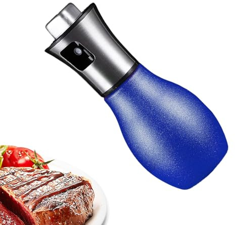 Spruzzatore di olio per la cottura, bottiglia di spruzzo di olio d'oliva - Dispenser di olio e spruzzatore di olio Spray continuo, per utensili da cucina con spruzzatore