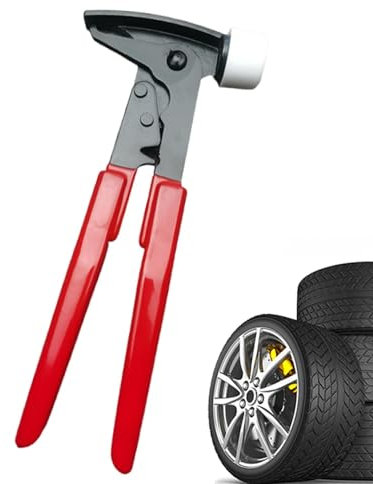 Radauswuchtgewichtszange, Radgewichts-Hammerzange, Hochleistungs-Gewichtszange für Autoreifen, Radgewichtszange, Radauswuchtwerkzeug zum Auswuchten von Reifen, Reparaturreifen, Blech