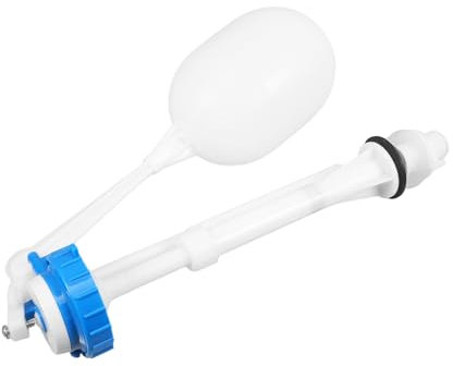 Uonlytech Float Type Water Inlet Valve Replacement Flapper for Toilet Repair Flush Valve Toilet Ballcock Rod Float Repair Kit