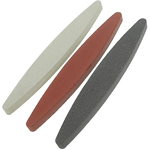 GLEAVI 3pièces Pierres à Aiguiser Pour Outils De Jardin à Aiguiser Outil Affûtage De Ciseaux Affûteur De Couteaux Affûteur De Ciseaux Domestique