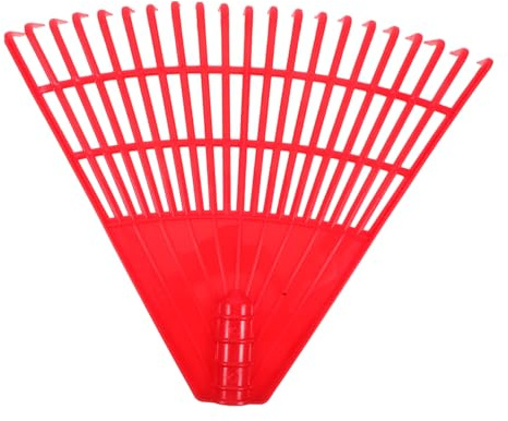 TOYZFRIENDY Pettine per Foglie e Erba in Plastica Leggero per Giardinaggio Esterno 21 Denti Spaziatura Fine per Pulizia Efficiente di Prati, Orti e Aree Verdi