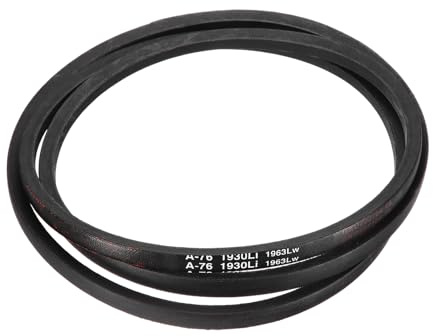 sourcing map 5Pcs A76 Classic Wrapped Rubber V-Belt, 78 Outside Circumference x 0.51 Width x 0.32 Height, A-Section Rubber Drive Belt